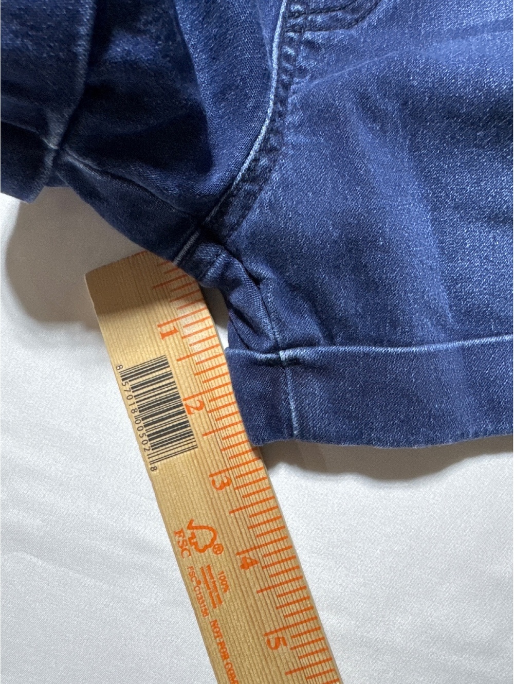 Levi's Signature Pull-On Denim Shorts - Size 10 W30 - Comfy, - Picture 7 of 7